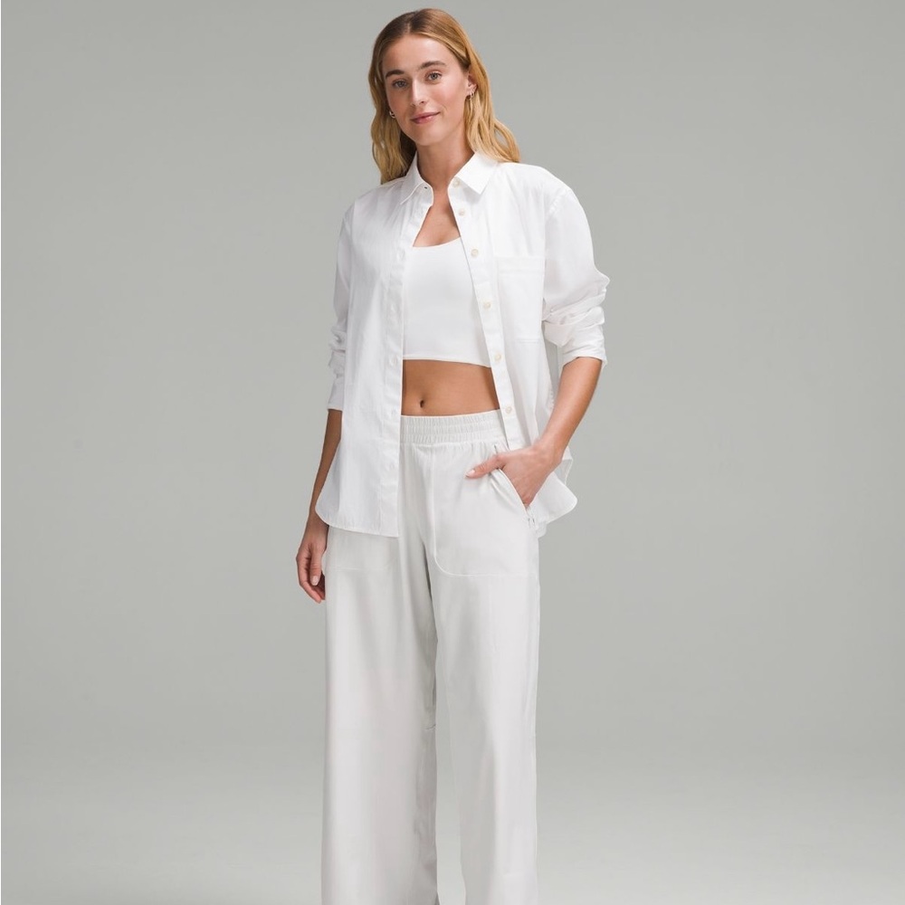 NWOT Lululemon Swift Wide Leg Pants - Size 12 - Light Vapor